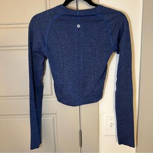 Lululemon Cropped Run Swiftly Tech Long-Sleeve Shirt